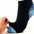 thumbnail image 5 of 1-6 Pairs Compression Socks Plantar Fasciitis for Women Men 15-20 mmhg Athletic Sock Arch Ankle Support Flight Travel Nurses, 5 of 7