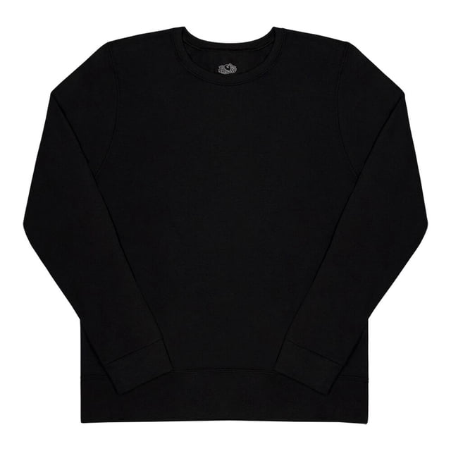 Sudadera Fruit of the Loom . Talla CH Cuello Redondo Negro