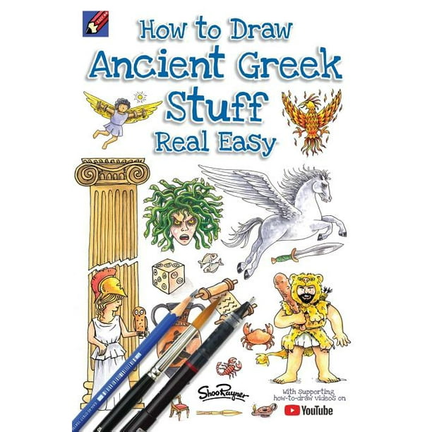 Draw Stuff Real Easy: How To Draw Ancient Greek Stuff Real Easy : Easy step by step drawing guide (Series #1) (Hardcover) Draw Stuff Real Easy: How To Draw Ancient Greek Stuff Real Easy : Easy step by step drawing guide (Series #1) (Hardcover)