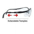 thumbnail image 2 of Cordova EJB10ST Retriever Black Frame, Clear Anti-Fog Lens With Integrated Side Shields, Adjustable Temples, 2 of 2