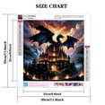thumbnail image 5 of 5D Diamond Art Kits for Adults Beginners Dragon Castle，DIY Full Round Drill Diamond Painting Kits for Home Wall Decor 12 X12 Inch, 5 of 6