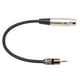 thumbnail image 4 of Cable de micrófono de 3,5 mm a XLR Cable de conexión de micrófono DC 3,5 mm macho a XLR hembra 0,3 m, 4 of 5