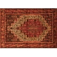 thumbnail image 1 of Ahgly Company Indoor Rectangle Persian Orange Traditional Area Rugs, 7' x 9', 1 of 1