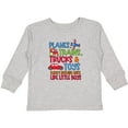 thumbnail image 3 of Inktastic Planes Trains Trucks and Toys Nothing Quite Like Little Boys Boys Long Sleeve Toddler T-Shirt, 3 of 5