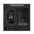 thumbnail image 4 of Reloj De Pulsera 2437 Reloj Digital Cuarzo Caballero Lab.G Negro, 4 of 4