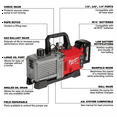 thumbnail image 3 of Milwaukee Tool M18 FUEL 5 CFM Vacuum Pump Air Compressor, 3 of 12