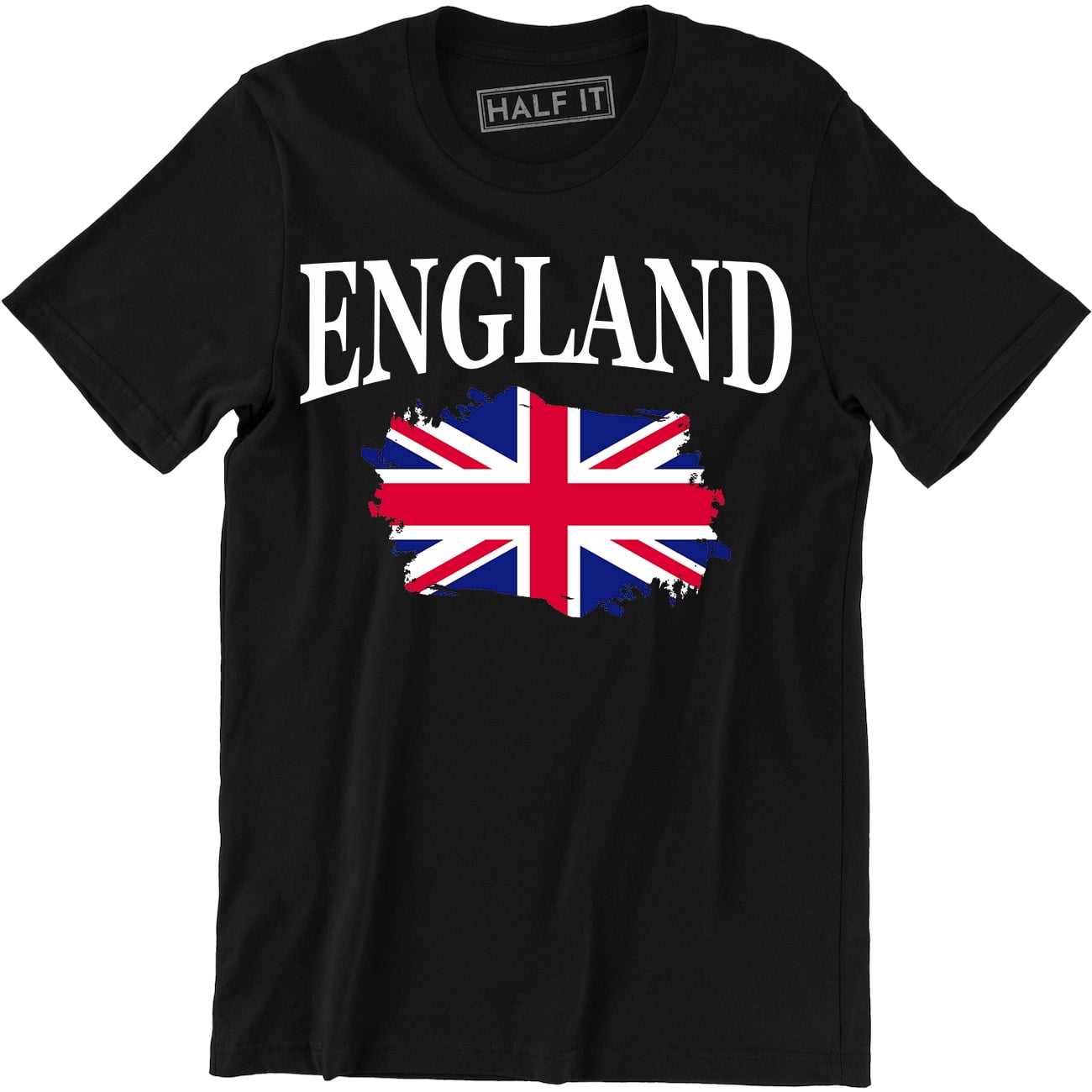 beløb udskille støvle Union Jack vintage Uk Flag British United Kingdom England Great Britain T- Shirt - Walmart.com