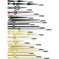 thumbnail image 3 of 4 Long Shaft Clock Movements Clock Hands Mechanism High Torque Mechanism with 8 Different Pairs of DIY Clock Repair Parts Replacement, Hooks and Nails, for Clock Repair Replacement, Gold and Black, 3 of 7
