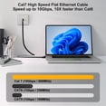 thumbnail image 4 of Cable Ethernet Mygatti Cat7 30 m 10 Gbps 600 MHz blindado negro, 4 of 7