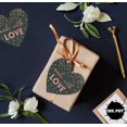 thumbnail image 6 of Inkdotpot Real Rose Gold Foil Made With Love Wedding Tags Favor Hang Paper Tags 50 Pieces, 6 of 6