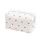 thumbnail image 1 of Bolsa de maquillaje de pana con estampado de corazón, bolsa de cosméticos portátil con cremallera, bolsa de maquillaje, organizador de artículos de tocador para mujeres y niñas., 1 of 8