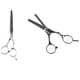 thumbnail image 3 of Tijeras de entresacar y peinar el cabello, ligeras, para hacer flequillo o para arreglarse el pelo. Corte, 3 of 6