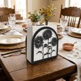 thumbnail image 5 of WIRESTER Metal Napkin Holder for Table, Freestanding Paper Napkin Stand for Kitchen, Dining, Restaurant & Parties - Sunflower, 5 of 6