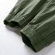 thumbnail image 4 of Pantalones largos de moda para hombre, casuales, de color sólido, cargo, con bolsillos y cremallera, cintura elástica, pantalones largos de algodón para hombre., 4 of 8