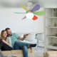 thumbnail image 2 of Ceiling Fans With Lights E27/26 Socket Screw Ceiling Fan Multicolor,A, 2 of 4