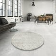 thumbnail image 4 of Ahgly Company Machine Washable Indoor Round Industrial Modern Rosy Brown Pink Area Rugs, 8' Round, 4 of 7