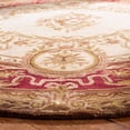 thumbnail image 3 of Safavieh Empire Milton Oriental Wool Area Rug, Light Gold/Red, 6' x 6' Round, 3 of 10