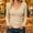 Beige, variant on Women's V-Neck Ribbed Knit Long Sleeve Top with Slim Contoured Fit, Soft Stretch Solid Color Casual Pullover for Fall Winter Work and Layering