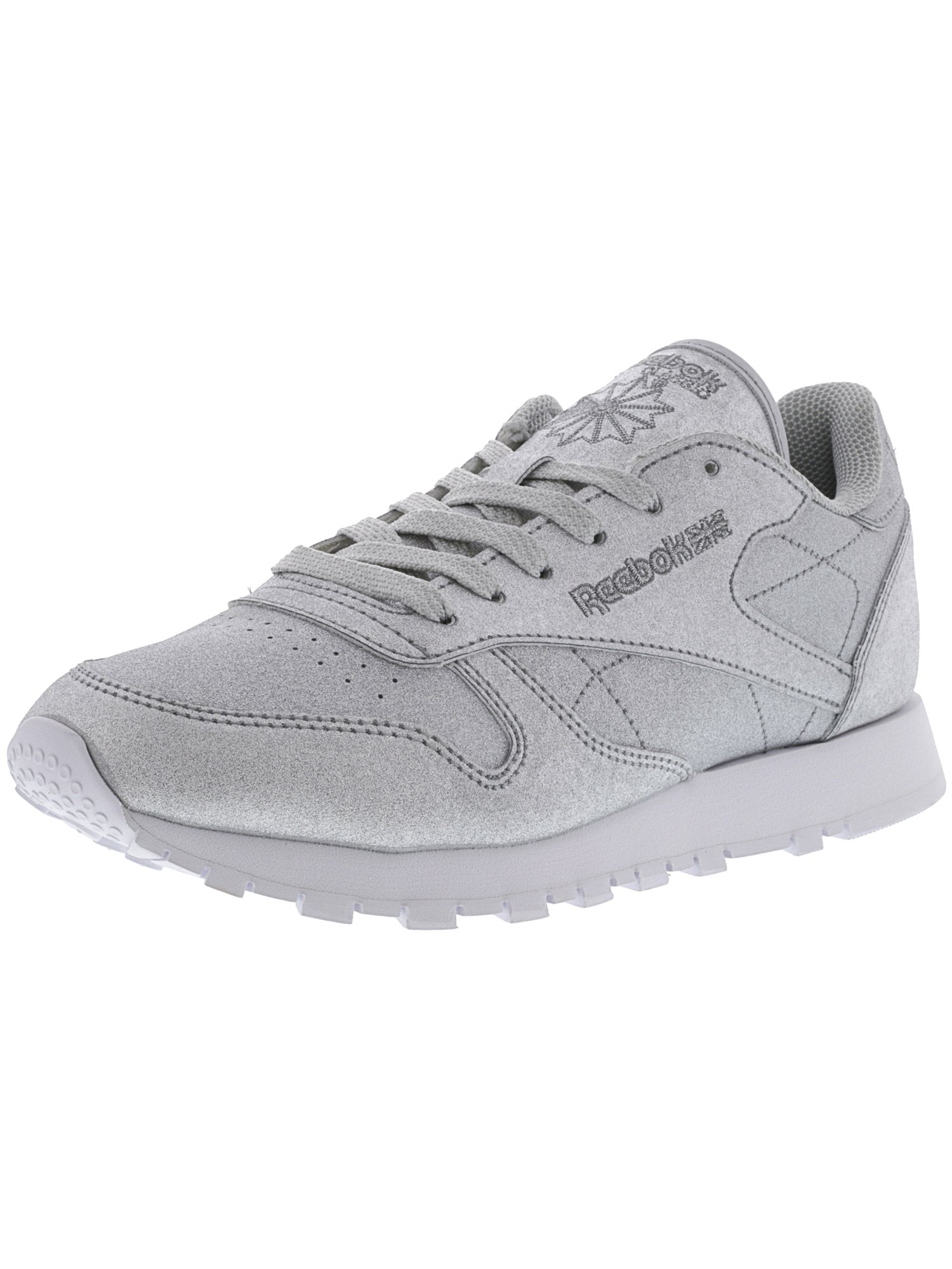 grey reebok sneakers