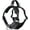 Black, variant on LOS ANDES Full Reflective Dog Harness Adjustable Harness No Pull Pet Harness with Front Clip, Soft Padded Dog Vest with Handle, Easy Control Dog Harnesses for Small Medium Large Dogs