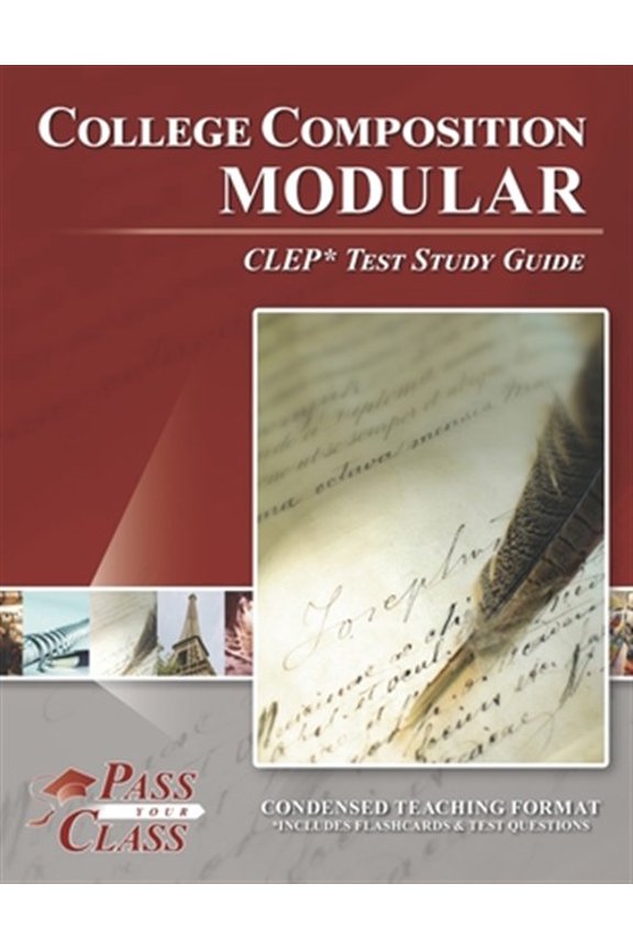 Pre-Owned College Composition Modular CLEP Test Study Guide (Paperback) by Passyourclass