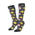 thumbnail image 2 of Balery Cute Puffer Fish Fun Novelty Socks Men'S Women'S Crew Socks Funny Crazy Novelty Socks Quirky And Cool Socks, 2 of 9