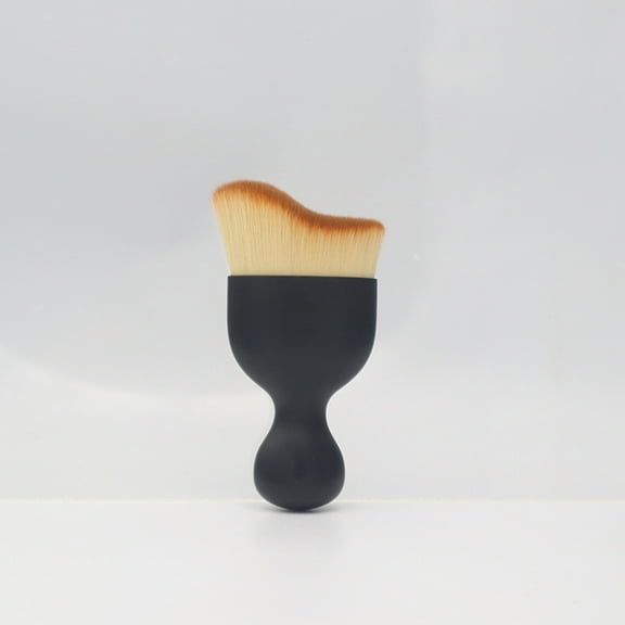 1Pc Curve Makeup Brush Foundation Brush Dust Sweeping Soft Brush