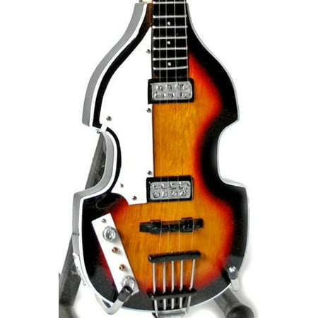 Miniature Guitar Paul McCartney The Beatles Hofner (Best Les Paul Style Guitar)
