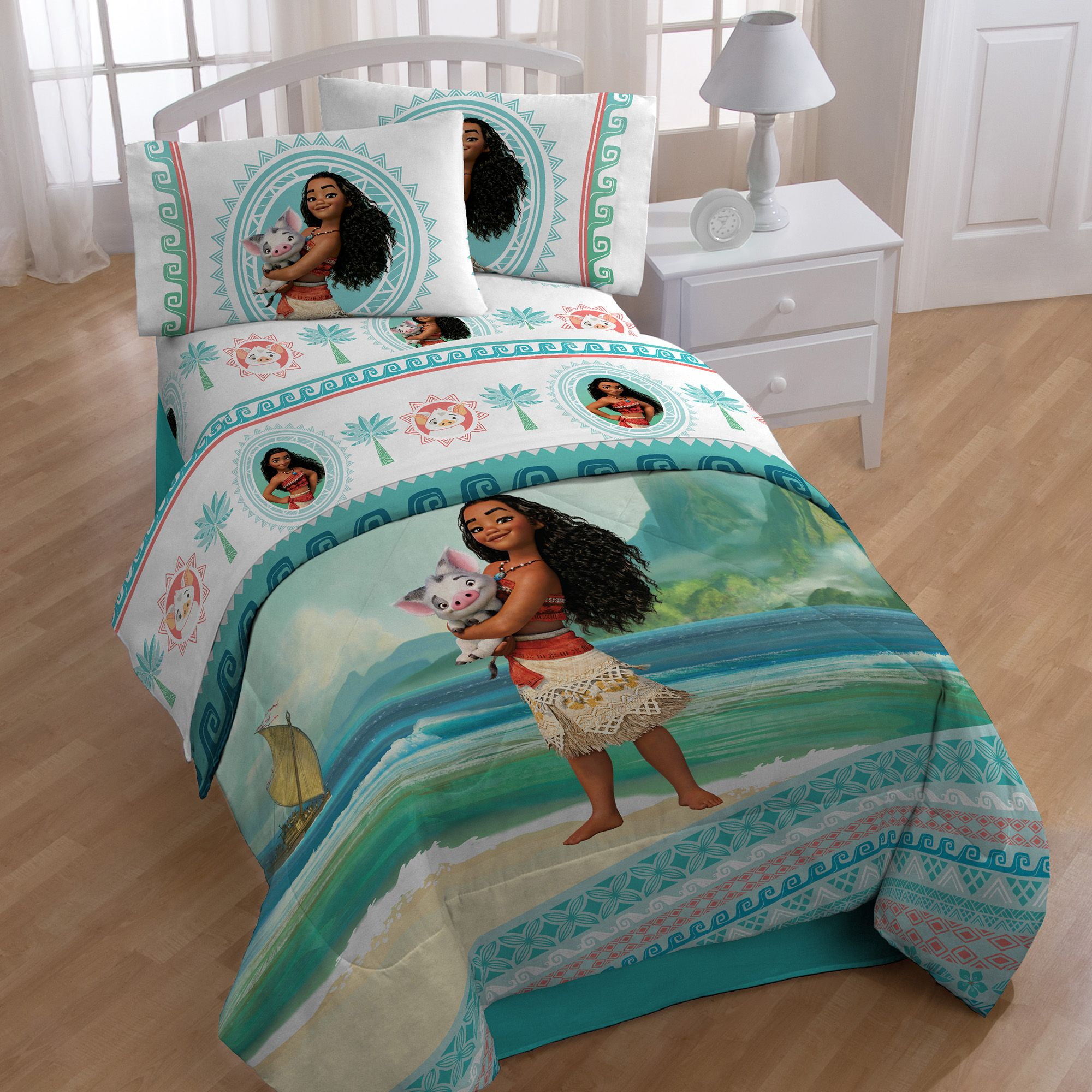 Disney Moana Twin Bed In A Bag Com
