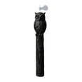 thumbnail image 2 of Miwamany Halloween Aromatherapy Candle, Pumpkin Shaped Embossed Taper Stick, Black Soy Wax Long Dinner Candlestick for Gothic Spooky Mantel Table Party Decor, 2 of 9