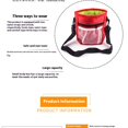 thumbnail image 3 of Red waist bag Pack for Women Men, Crossbody Bag Large Capacity & Water Resistant Fashion Bum Bags for Hiking Running, 3 of 5