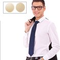 thumbnail image 2 of Regalos para Hombre Cubierta de pezón Pasties Set Cómodo Estilo Suministros Impermeable Sticky Herramientas Desechables Adhesivo Gel Flesh Color3.0 50 Packs Monstrate XX000647-02B, 2 of 6