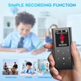 thumbnail image 4 of Reproductor MP3 ZOOAOXO Bluetooth 5.2 de 64 GB con altavoz HD y conector, 4 of 6