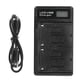 thumbnail image 2 of Base De Carga USB Inteligente De Doble Canal, Cargador De Batería, Tamaño Pequeño Para Baterías De Portátiles Bancos De Energía Móviles Baterías Para Cámaras Cargadores De, 2 of 7