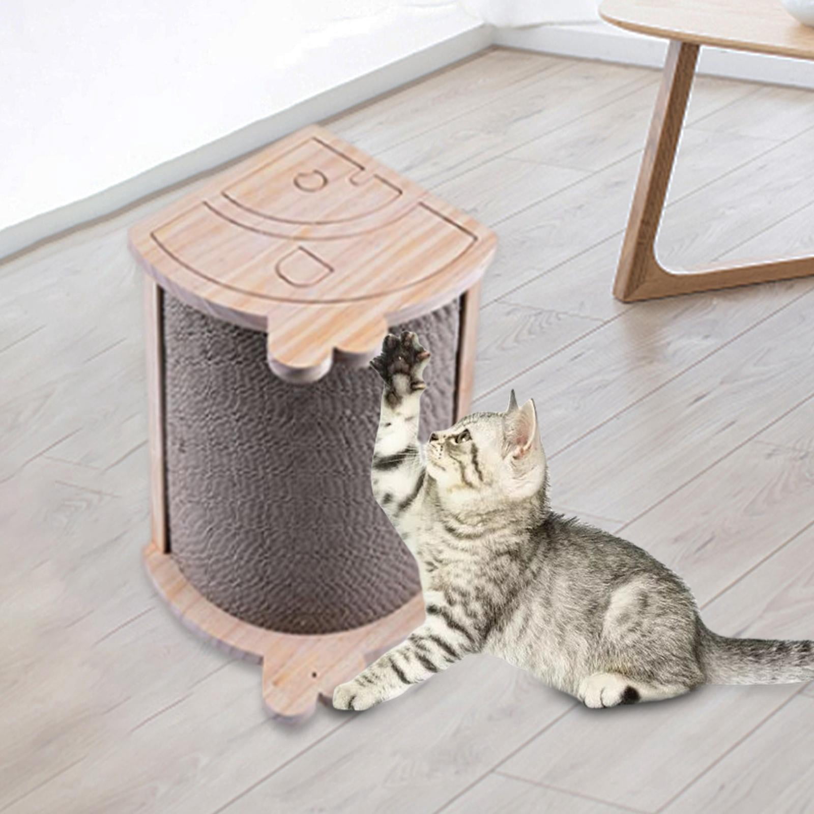 Bvdfgk Cat Protection Furniture Indoor Cats Interactive Cat Toy Ball Cat Scratcher for for Corner 13x15x8in