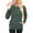 Forest Green, variant on TARAINYA Women Long Sleeve Oversized Sweatshirt Casual Crewneck Pullover Kangaroo Pockets X Decoration