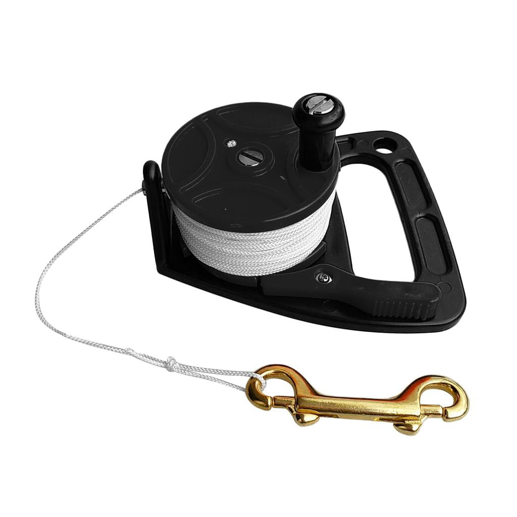 272FT 83M Multi Purpose Scuba Diving Reel With Handle Stopper for Cave 