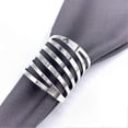 thumbnail image 4 of Elegant Napkin Ring Holders for Weddings, Christmas, Proms, Birthdays and Special Occasions, Easy to Clean with Soft Cloth, 4 of 5