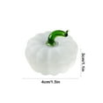 thumbnail image 4 of Gallickan Crystal Pumpkin Decoration, Artificial Glass Fruit Display, Elegant Home and Office Decor Item, Holiday Gift and Table Centerpiece, White, 4 of 6