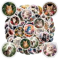 thumbnail image 5 of 35pcs Waterproof Stickers  Decals Adorable Animal Stickers for Luggage Laptop Suitcase, 5 of 9
