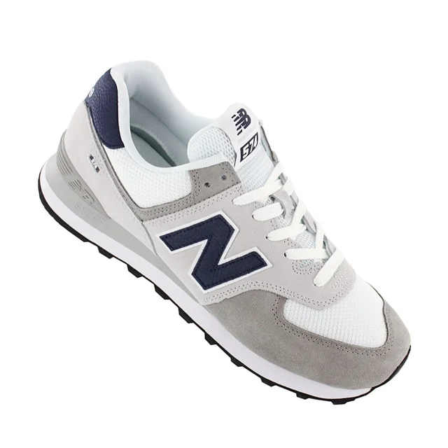 NEW New Balance Classic 574 - Men's Sneakers Shoes White-Grey ML574EAG ORIGINAL