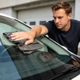 thumbnail image 4 of Magic Cleaning Cloths for Glass, Thickened & Thin Microfiber Streak-Free Reusable Cloth for Glass, Windows, Kitchen, Car, Mirror, 6 Sizes Available, 4 of 5
