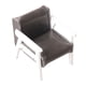 thumbnail image 5 of Sofá en miniatura a escala 1:12, muebles para casa de muñecas, accesorios para casa de muñecas. Gris oscuro pequeño, 5 of 9