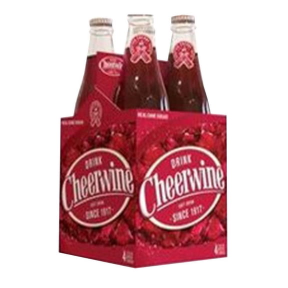 Cheerwine Cherry Soft Drink Soda, 12 Fl Oz Glass Bottle (Pack of 1)