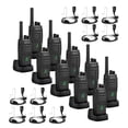 thumbnail image 1 of Walkie Talkies Retevis RT21H de largo alcance, paquete de 10 para adultos, 1 of 9