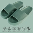 thumbnail image 2 of Pantuflas Rosyclo Cloud EVA Antideslizantes con Suela Gruesa Verde, 2 of 5