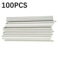 thumbnail image 4 of Plastic Straws Disposable, Hwkond New Pure White Disposable Paper Straw（100PC）, 4 of 9