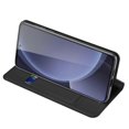 thumbnail image 3 of Skin Pro Series For Samsung Galaxy S25+ Case Leather Cover Card Holder - Blue, 3 of 5