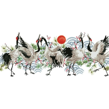 UPC: 4895225912827 | DIAMOND DOTZ Birds Brolga Dance Facet Art Kit (6 Pieces)
