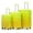 Green+Yellow Luggage, variant on 20"/24"/28" 3 PCS Sets in PC Spinner Wheel Luggage,Carry on Suitcase,With Gradient Color and Combination Lock,Yellow+Green